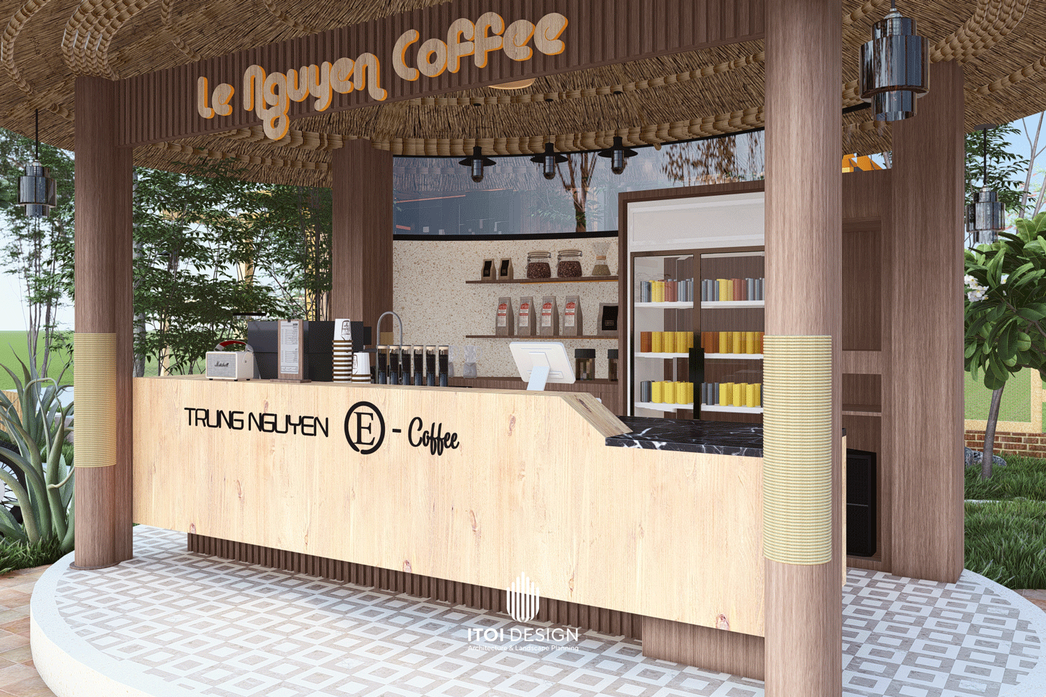 QUẦY COFFEE | TRUNG NGUYEN E-COFFEE